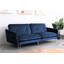 Odysseus 3 Seater Velvet Sleeper-507244202