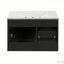 Armoire de salle de bain murale moderne avec lavabo en céramique, tiroirs à fermeture en douceur et porte pour un rangement et un style améliorés-242525077