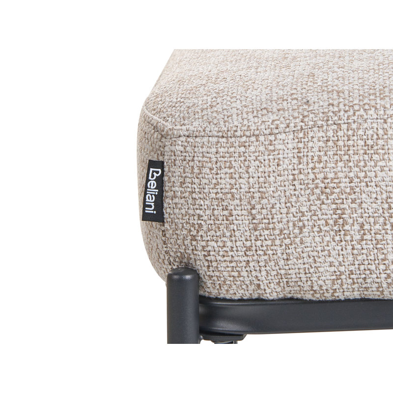 Shoe Bench Allishia Fabric, Beige