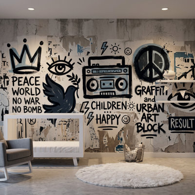 Affiches, papier peint, collage, art mural amovible