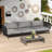  Imir 3 - Person Outdoor Patio Sectional Sofa with Cushions-252517460
