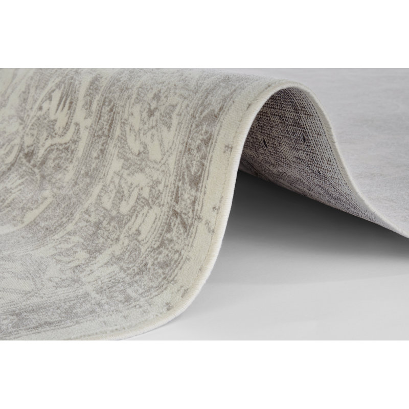 Täbris Tufted Cream/Anthracite Rug