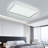 1-Light 35.43'' Rectangular LED Dimmable Flush Mount