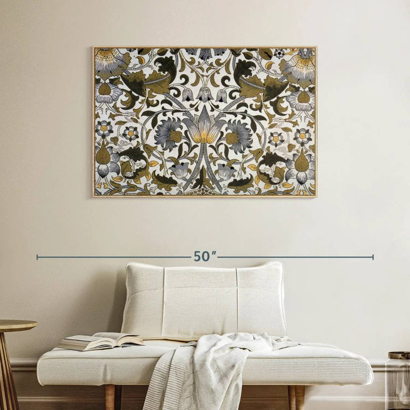 Lodden, 1884, Cadre flottant en bois naturel, 40 po x 27 po
