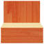 Bedside Table Wax 42 X 32.5 X 40 Cm Solid Pine Wood-1618984972