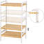 Bamboo Bathroom Shelves
