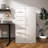 Durable Metal Storage Vertical Filing Cabinet with Lock, 4 Drawers and 1 Door for Versatile Use in Home and Office-226984788
