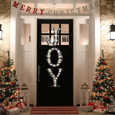 The Holiday Aisle® JOY Tree Ornaments Christmas Decoration ...