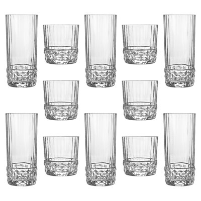 America '20s Glassware - 370ml, 490ml