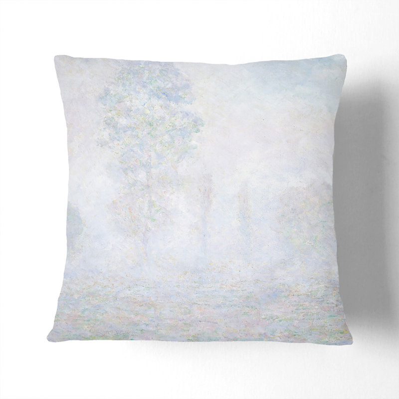 Morning Haze Square Throw Cushion, 55cm H x 55cm W x 20cm D