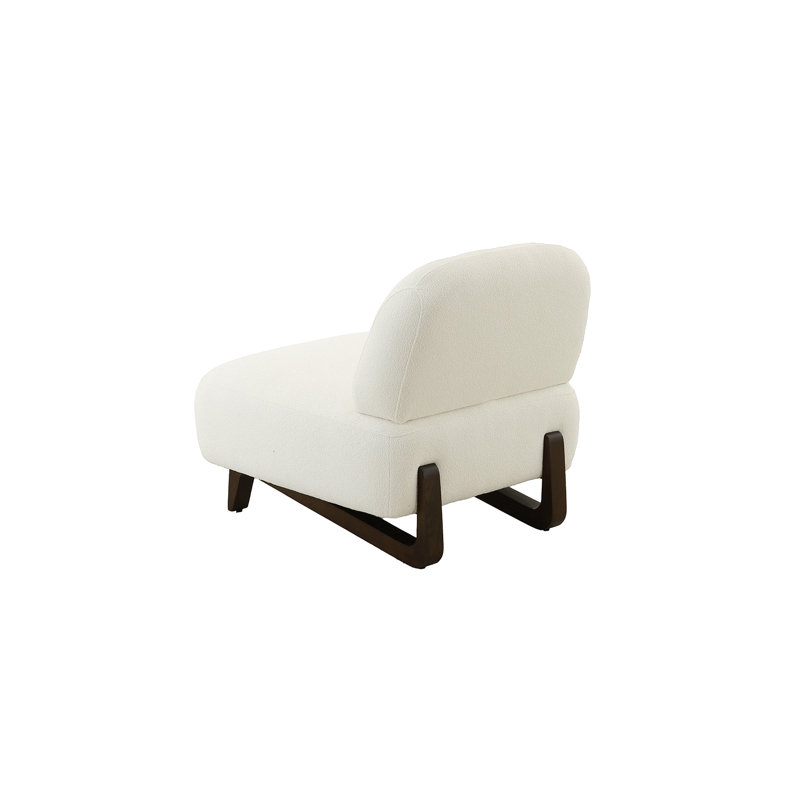 Fauteuil de chambre en chenille de 28,7 po de large Kirtus