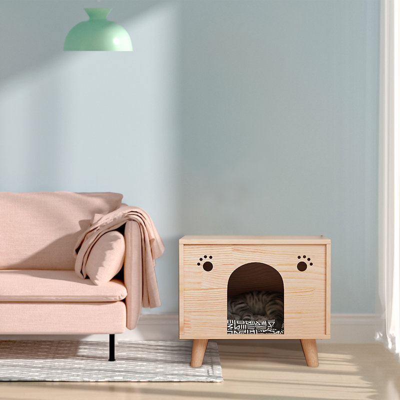 Cadie-Leigh Wooden Cat House