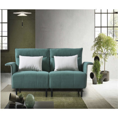 Prapti 72.4'' Velvet Sleeper Sofa