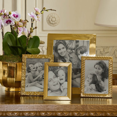 Alessio Gold Metal Picture Frame