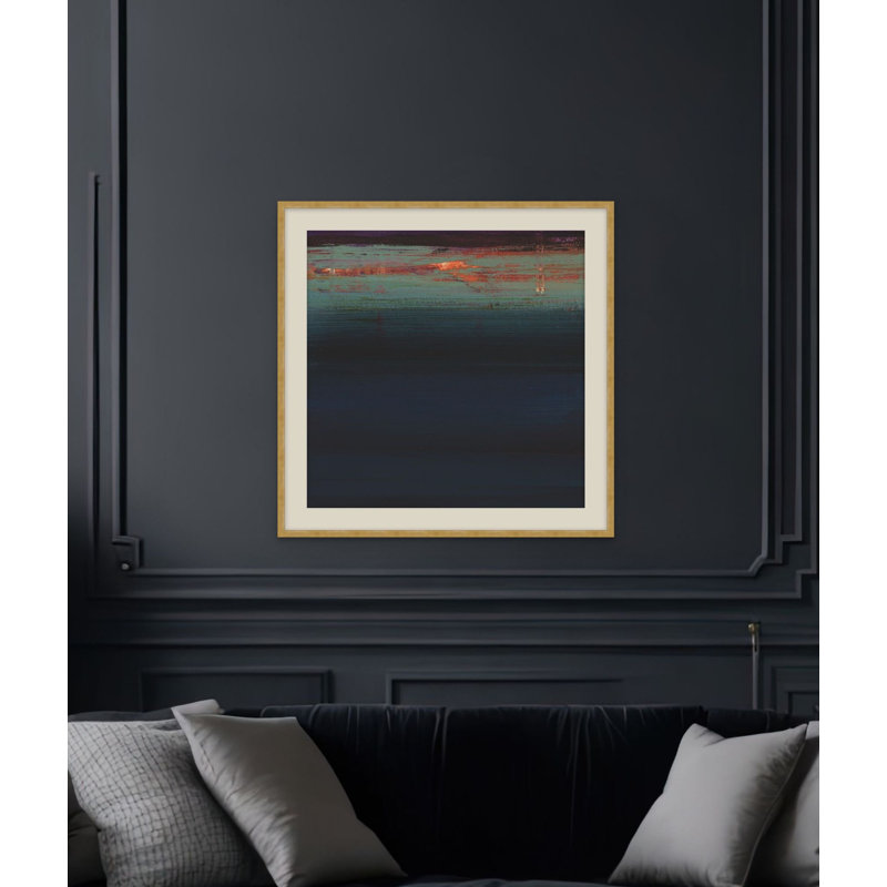 Abstract Spectrum 3 Print by Studio L57 Contempo, 17.5" H x 17.5" W