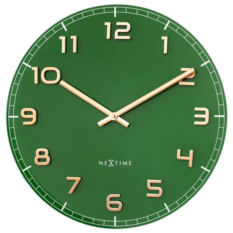 Citybeat Glass Wall Clock