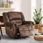 Fauteuil inclinable manuel surdimensionné 40,9 po Chemika-2143352901