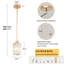 Mini luminaires suspendus modernes en cristal avec lustres réglables et luminaires suspendus inclinés à DEL avec petits cristaux en verre pour îlot de cuisine, salle de bain, salle à manger, couloir, bar 1 pièce (or)-336765899