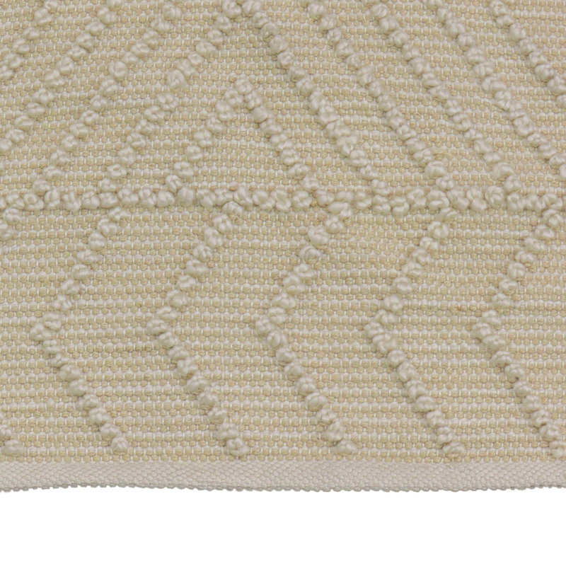 Tapis d'extérieur tissé à la main, sable, Rectangle 5 pi x 7 pi
