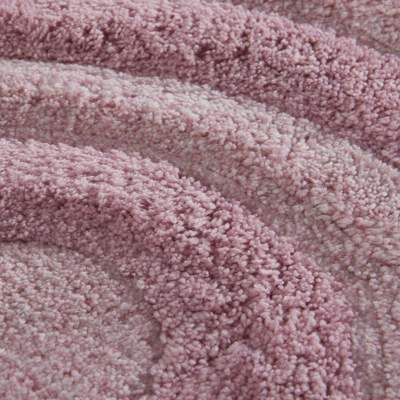 Ensemble de tapis de bain en acrylique Rodan (3 pièces), couleur poudre | 100% acrylique, antibactérien, antidérapant | Comprend 15,7 x 23,6 po, 19,7 x 23,6 po, 23,6 x 39,4 po | Lavable à la machine, doux et confortable pour votre salle de bain