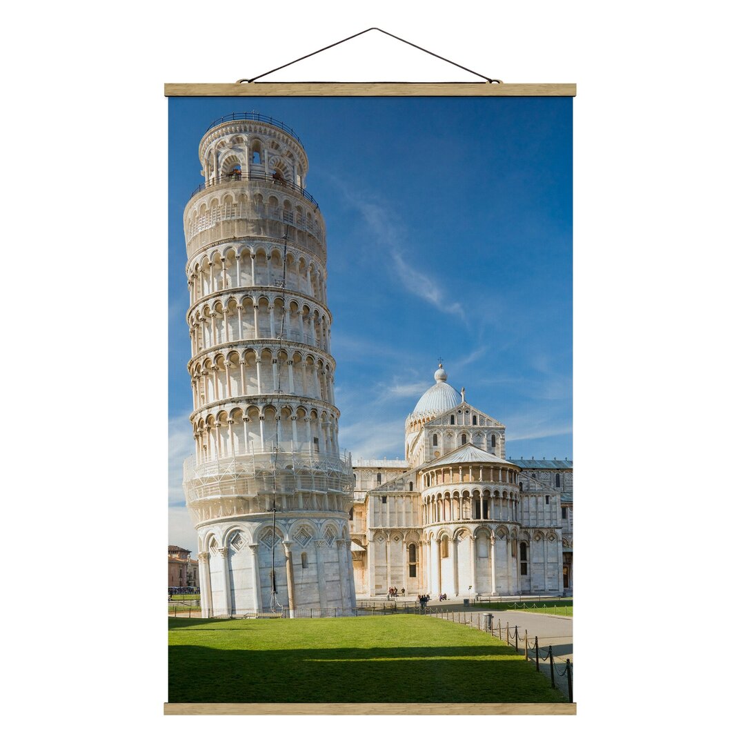 Fotodruck Der schiefe Turm von Pisa