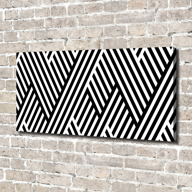 Geometric Background - Wrapped Canvas Print
