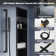 35”L x 12”W Flush-Mount LED Bluetooth Music Rainfall Shower System with Smart Touch Screen Display