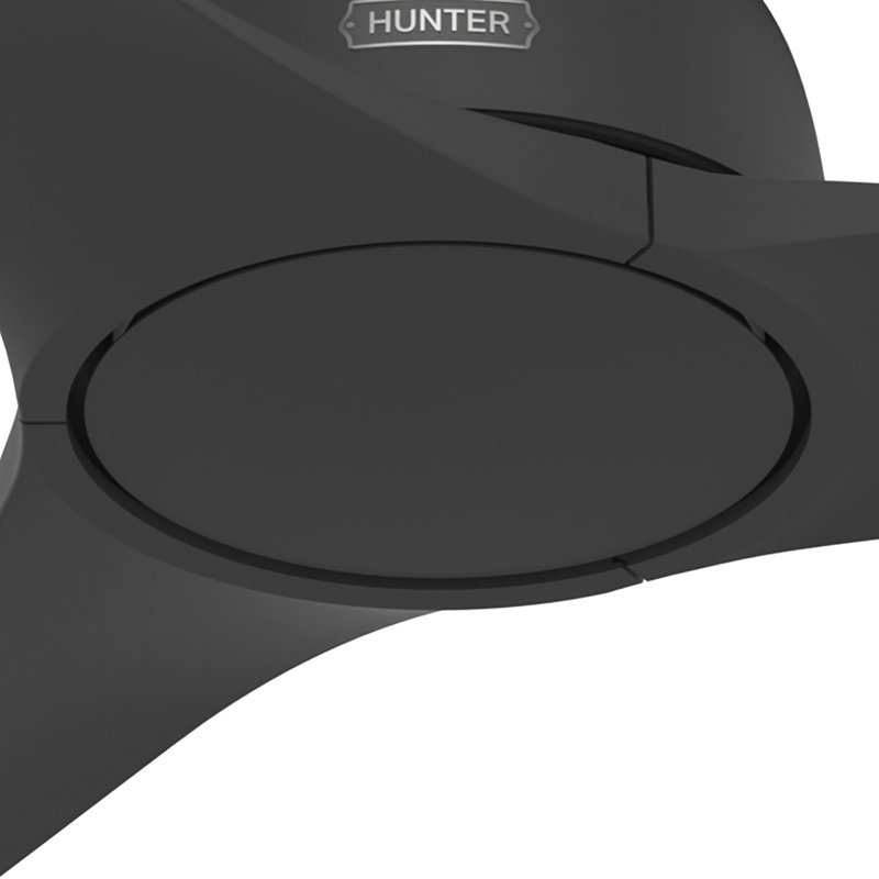 52" Gallegos 3 - Blade Standard Ceiling Fan with Wall Control, Matte Black