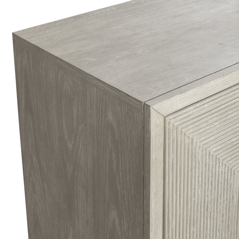 Four Door Accent Cabinet w/ Adjustable Shelves