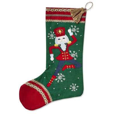 Nutcracker Soldier Stocking