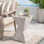 Table d'appoint moderne en béton pour l'extérieur-755709227
