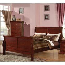 Louis Philippe Panel Bedroom Set with High Headboard – Furniture Factory  Outlet