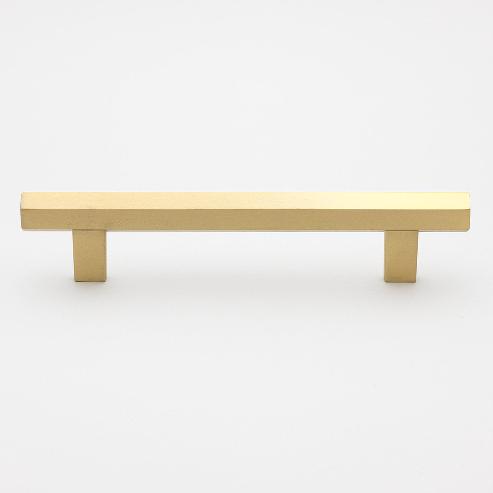 5-1/16" Center to Center Solid Hexagon Bar Pull (Set of 25) GlideRite Hardware