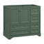 Meuble-lavabo autoportant en bois massif avec 4 tiroirs de rangement et une tablette-108848339-108848340