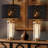 Hartlove 26" Crystal-Style Table Lamp Set With Night Light And USB Ports