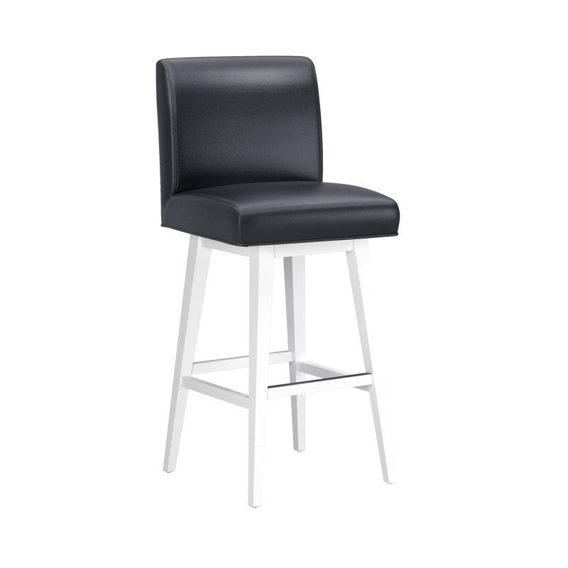 Tabouret pivotant Clson, White, Black
