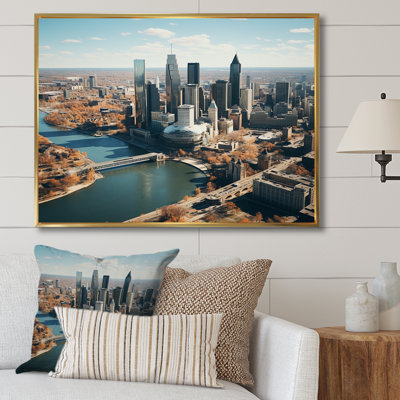 Detroit Motor City II - Detroit Framed Prints