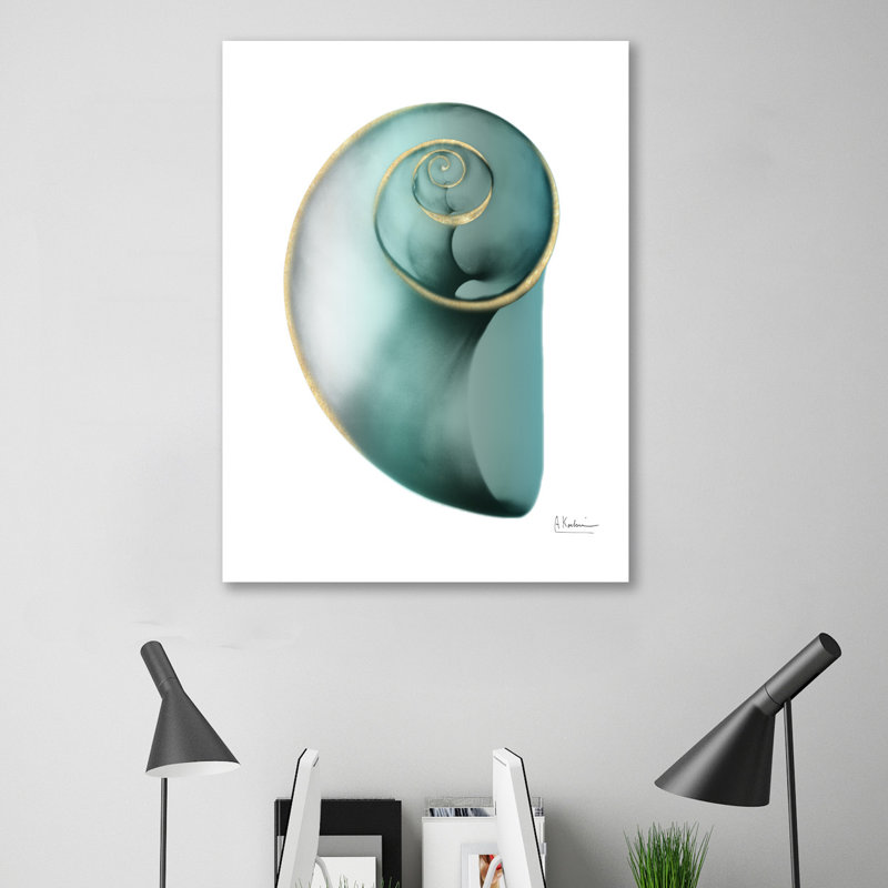 Shimmering Snail 2 - Wrapped Canvas Print, 41 cm H x 30 cm W