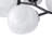 Artisan 8 - Light Alabaster Linear Branch Cloud Glass Bubble Chandelier-760253600