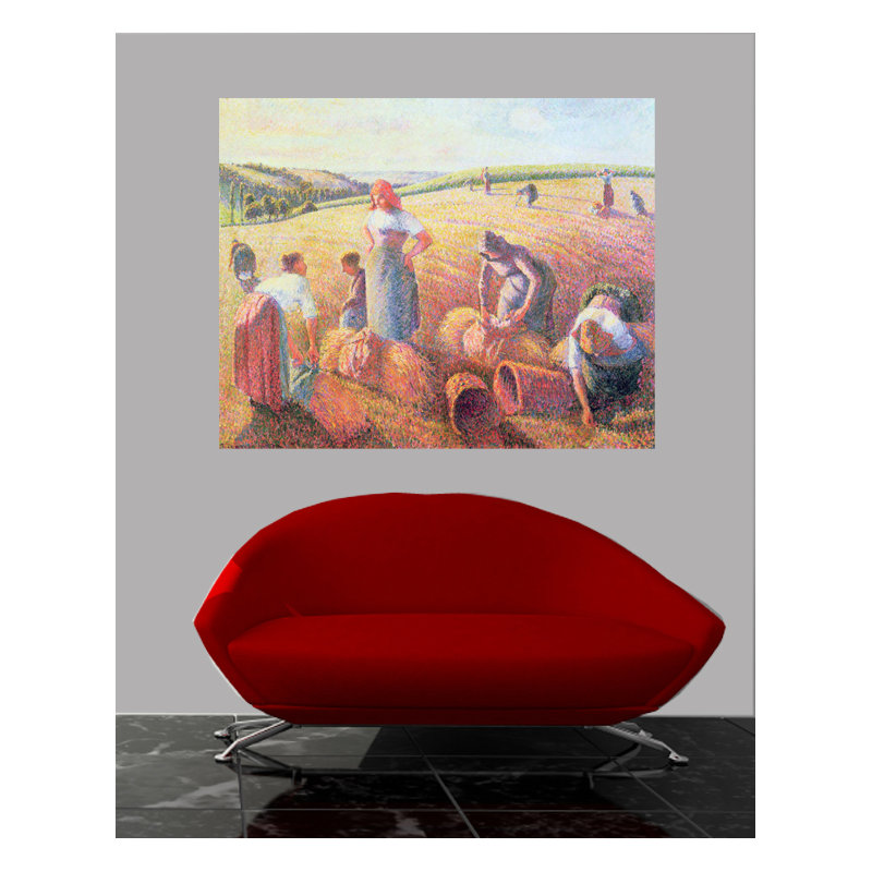 Non-Wall Damaging Wall Decal, 19" H x 24" W