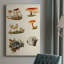Mushroom Species X - Peinture sur toile tendue-1917683569
