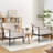 26'' Wide Mid-century Modern Lounge Chair Upholstered Deep Seated Accent Chair-1700573962