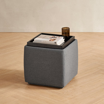 Allard Storage Tray Ottoman