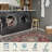 Persian Seal Plush Area Rug – Timeless Textured Accent with Non-Slip Base-639631430