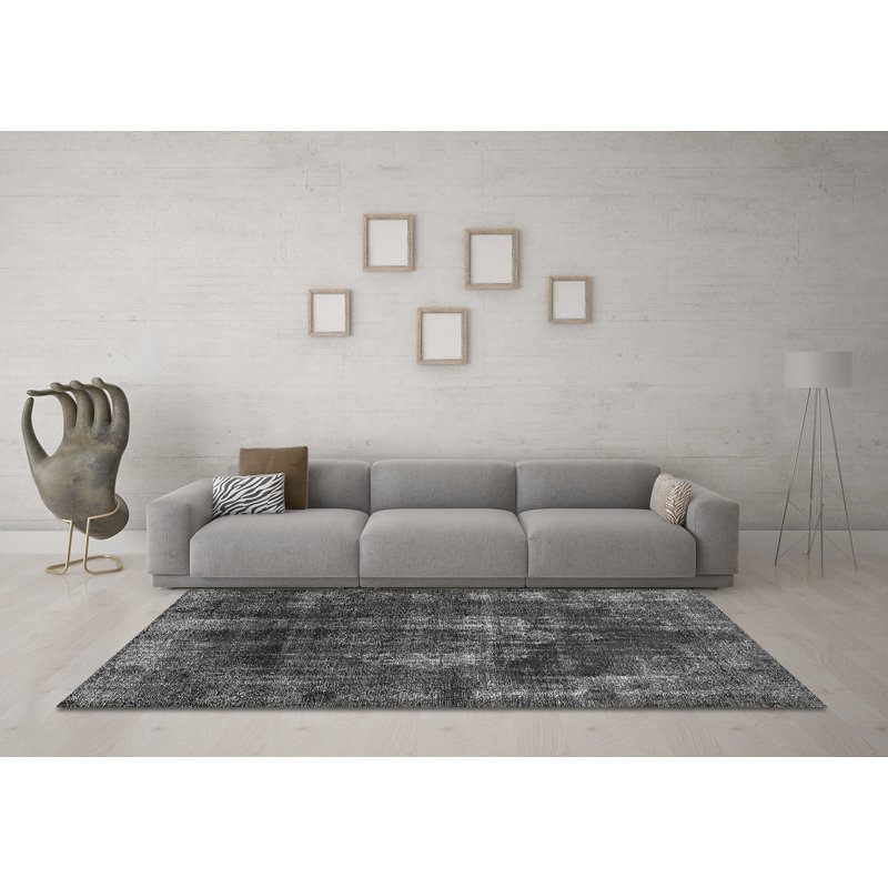 Georgs Performance Abstract Indoor Rug, Square 5'