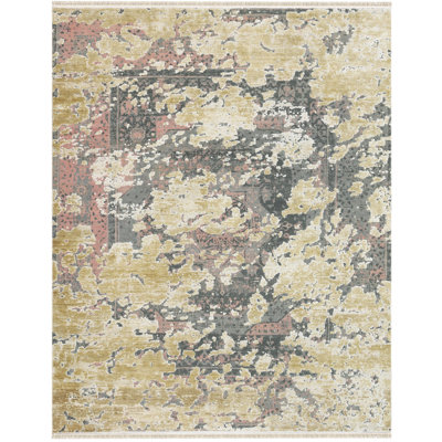 Euphoria Hand-Knotted Ice Blue 8' X 10'