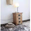 Leetonia 38cm W Solid Wood Bedside Table