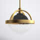 Kathryn Single Light Glass Dimmable Pendant