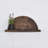 100% Plywood Half Round Wall Mounted Accent Shelf