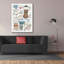 Impression de tableau Carley Coffee I V2 sur toile par Courtney Prahl-1341979744